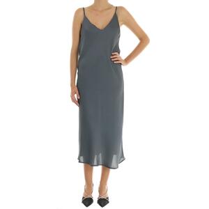 ABITO LUNGO RASO ANTRACITE